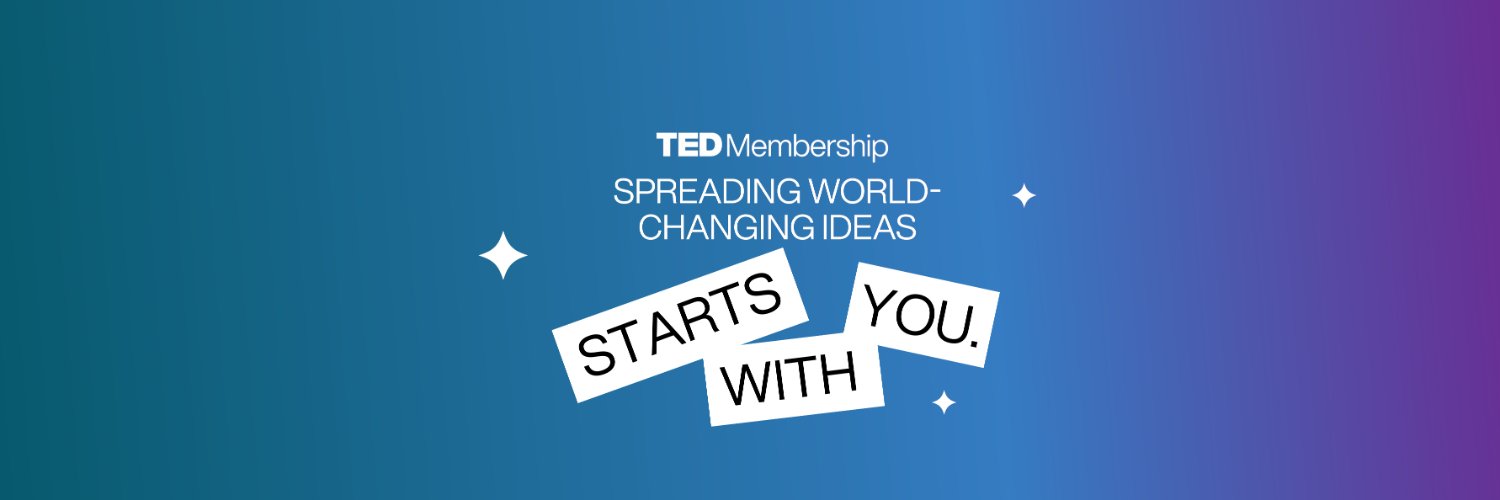 TED Talks Profile Banner