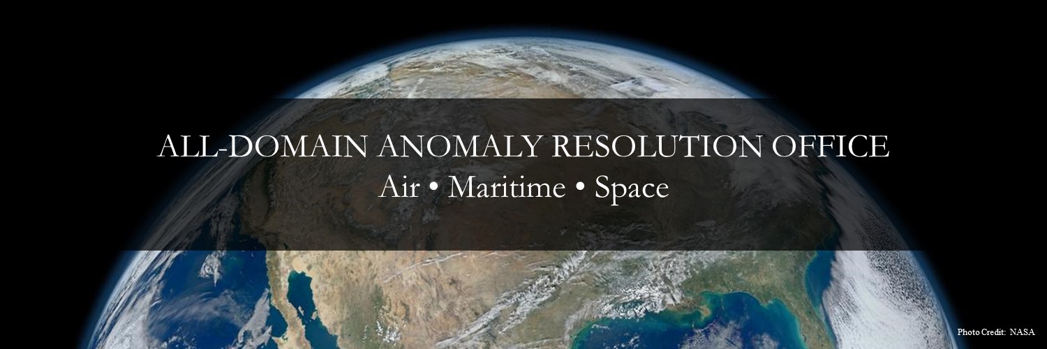 All-domain Anomaly Resolution Office's banner