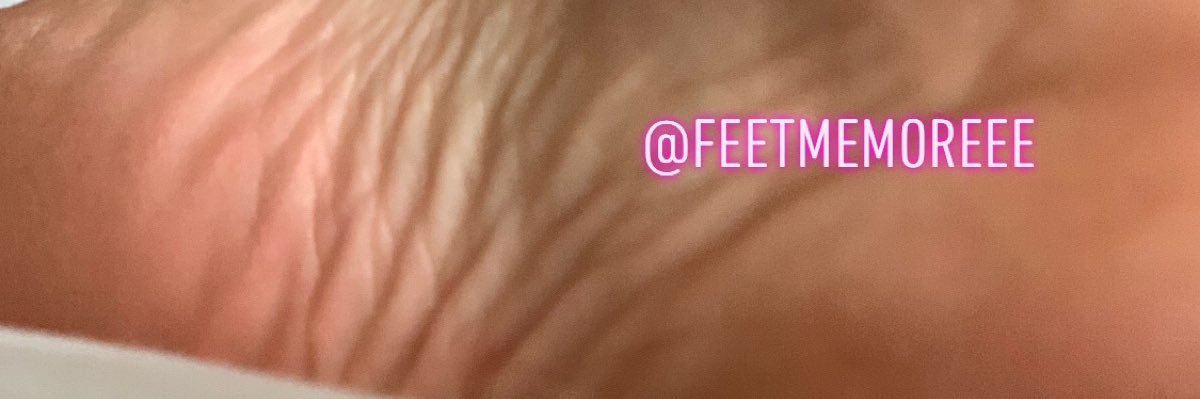 FeetMeMoreee's profile banner image