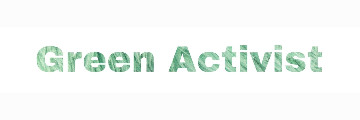 Green Activist banner