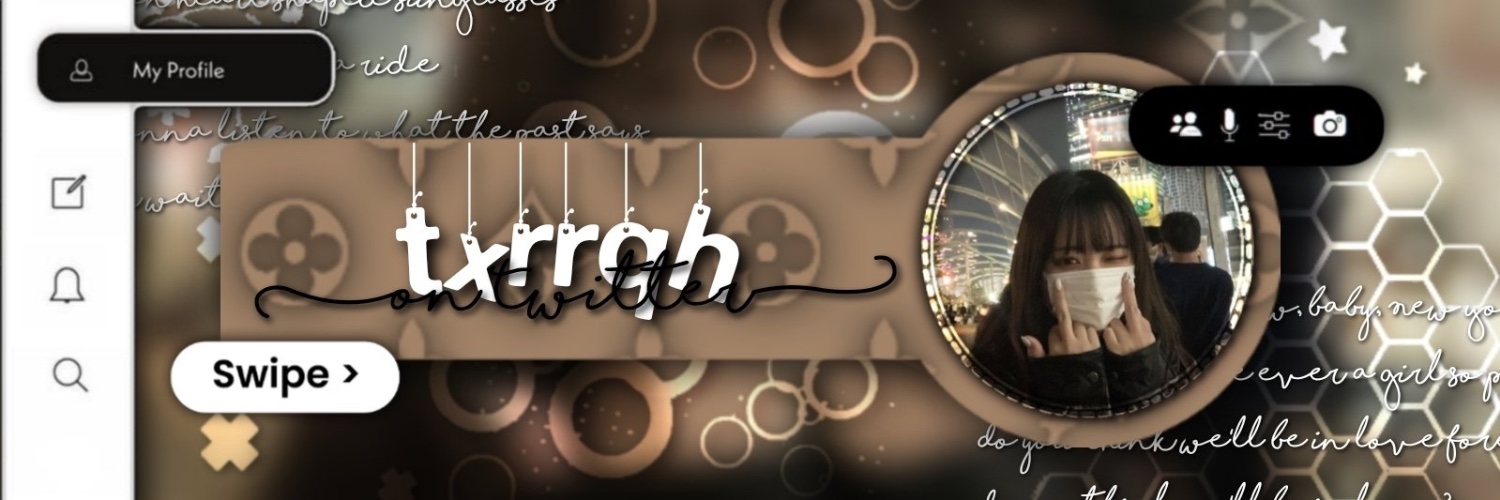 ♥︎ txrrah ♥︎ banner