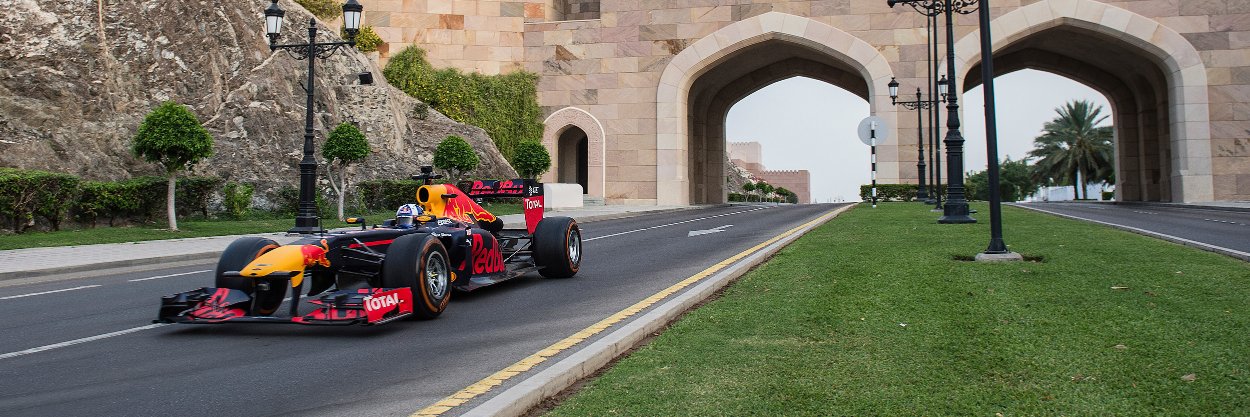 Red Bull Oman banner