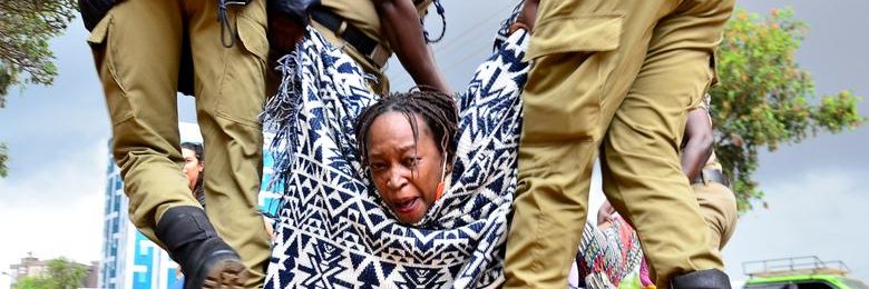 Stella Nyanzi's banner
