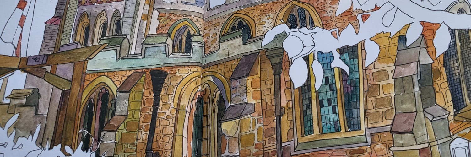 Hayley Draws Churches banner