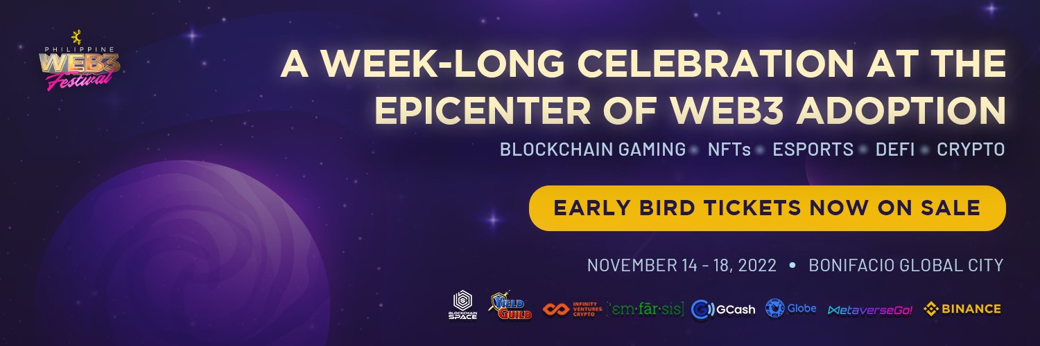 Philippine Web3 Festival | 📅NOV 14-18 📍BGC banner