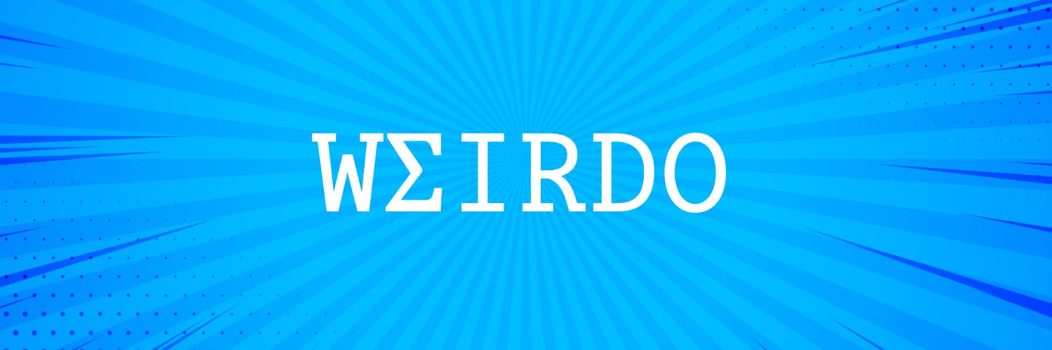 weirdoblocks's profile banner image