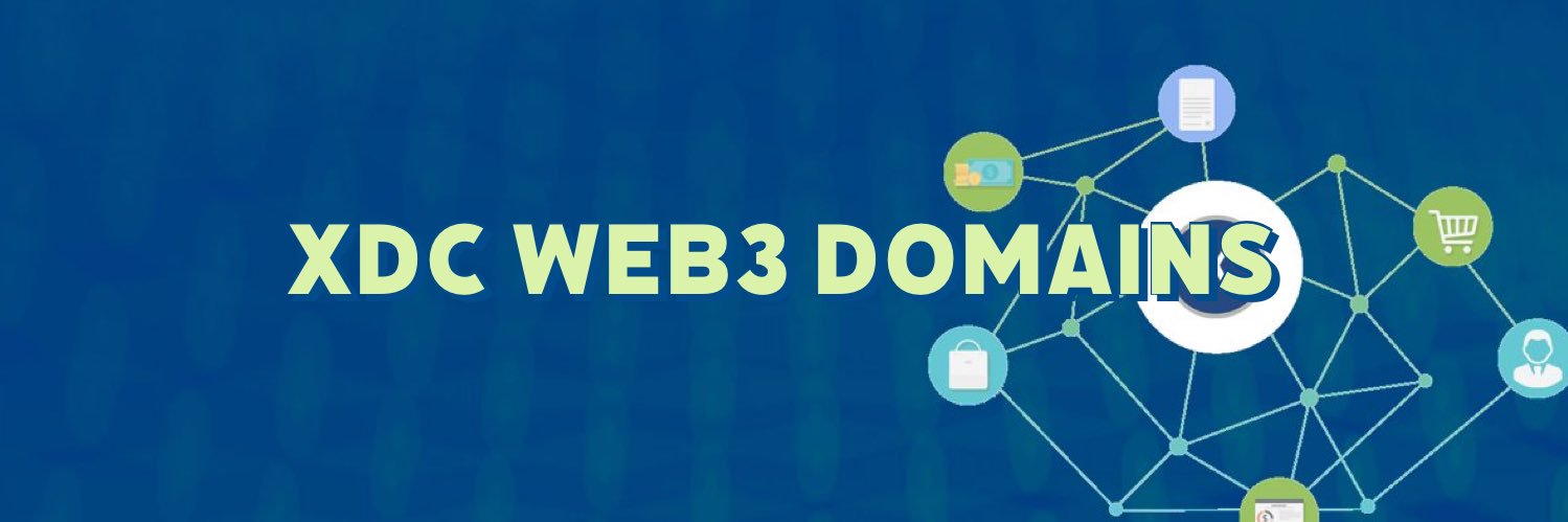 XDCDomains.xdc banner