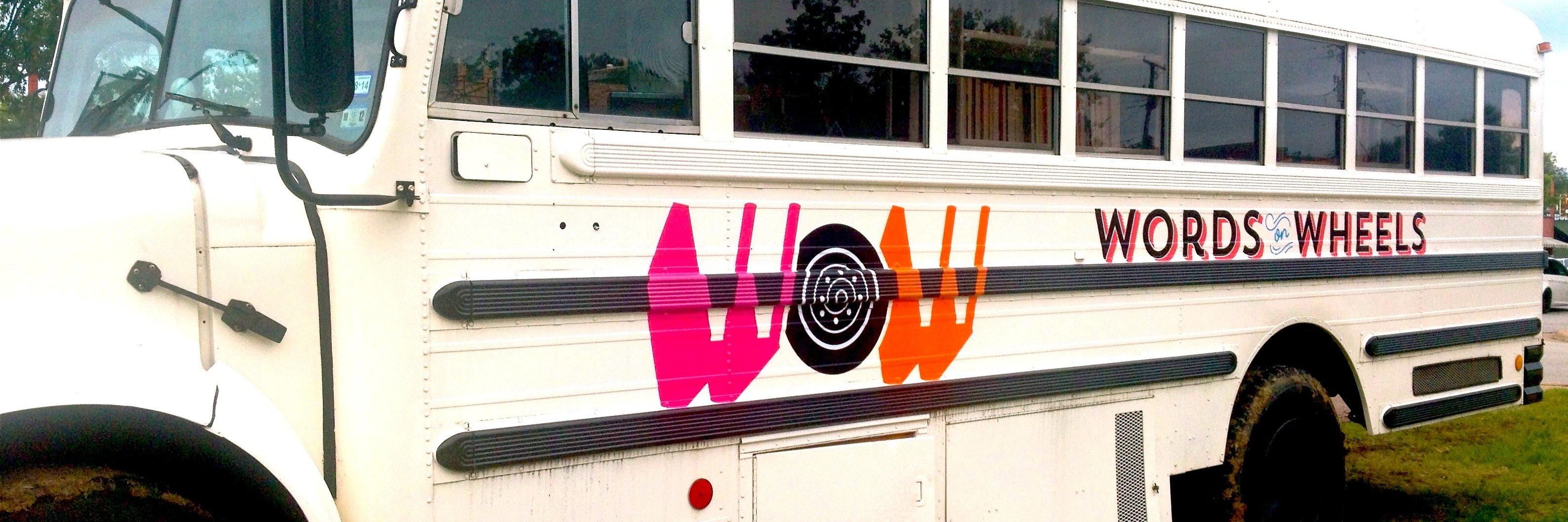 Words on Wheels banner