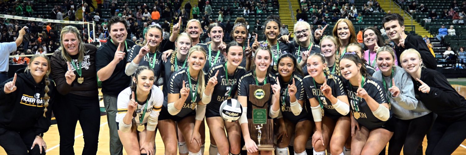Roger Bacon Girls Volleyball banner