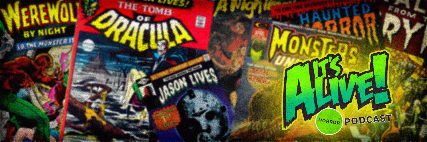 It's Alive! Horror Podcast banner