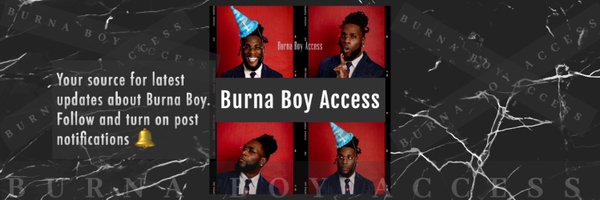 Burna Boy Access Profile Banner