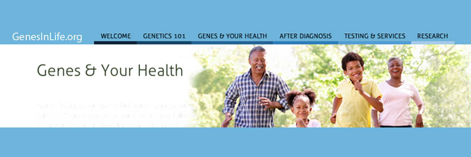 Genes in Life banner