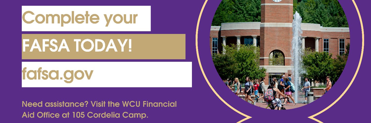 WCUFinancialAid's profile banner image