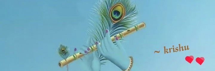 Krishu🕊️ banner
