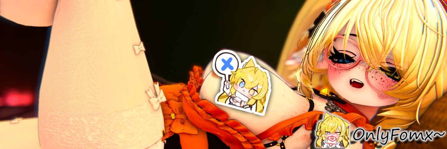 OnlyFomx~ 🔞💛 banner