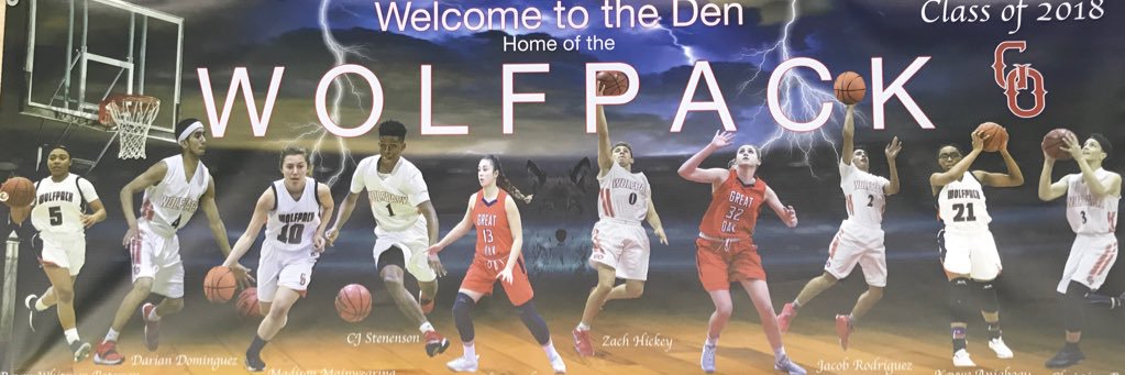 Wolfpack Basketball banner
