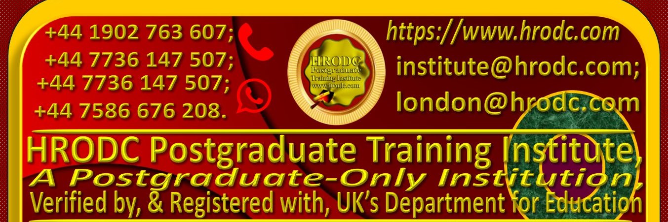 HRODC PG Institute banner