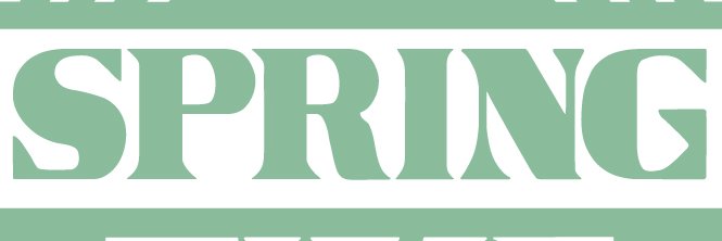 SPRINGTIME RECORD banner