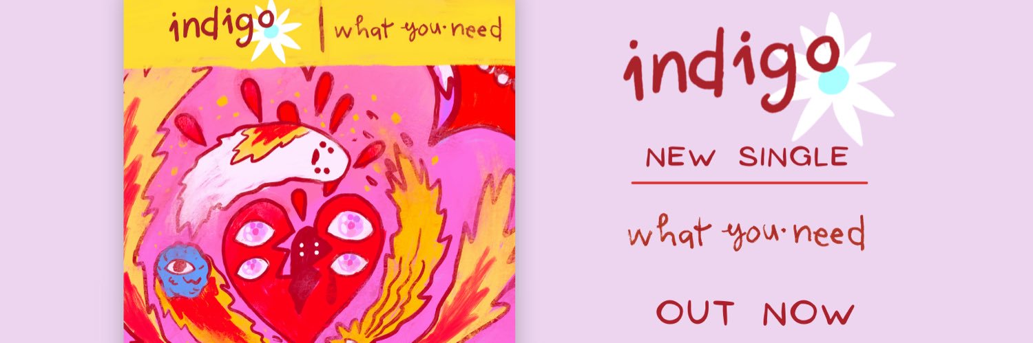 indigo. banner