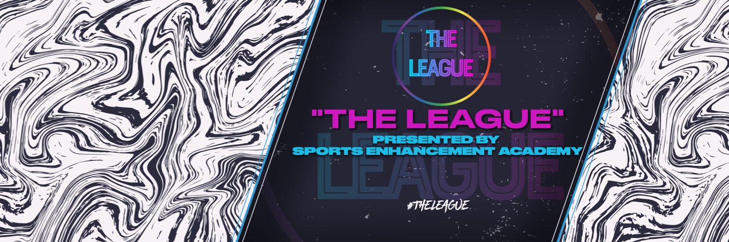 The League banner