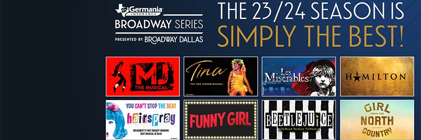 Broadway Dallas banner