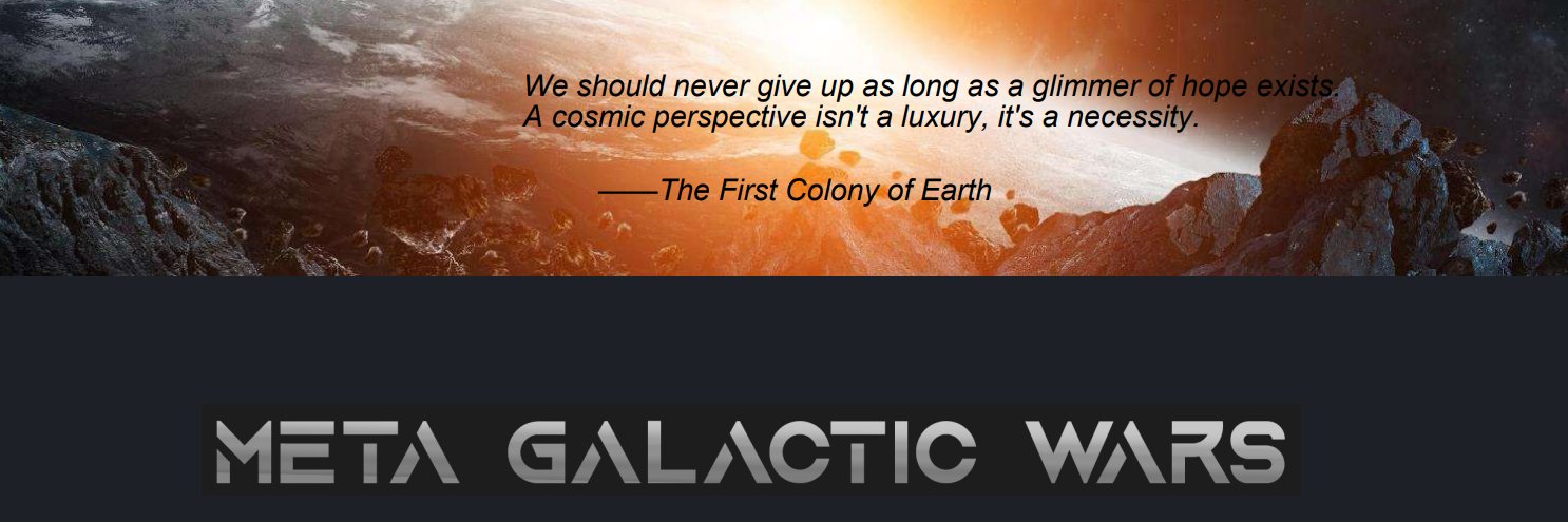 MetaGalacticWars banner