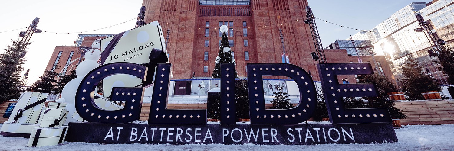 Glide at Battersea Power Station banner