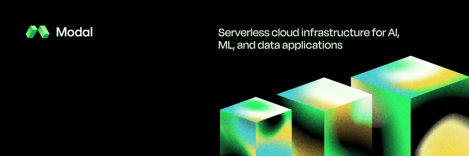Modal's banner