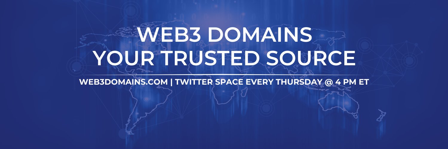 Web3Domains.com banner