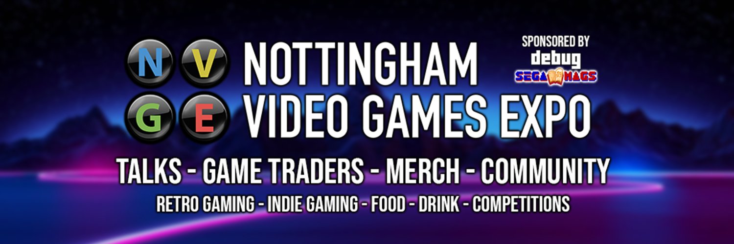 Nottingham Video Games Expo's banner