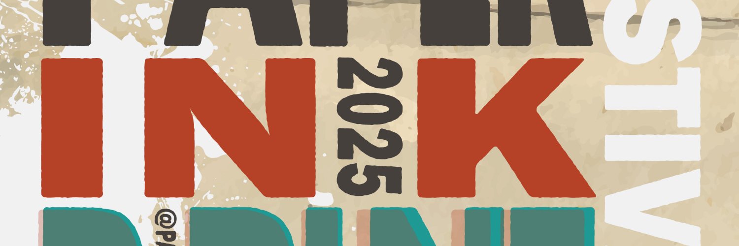 Paper Ink Print Festival banner