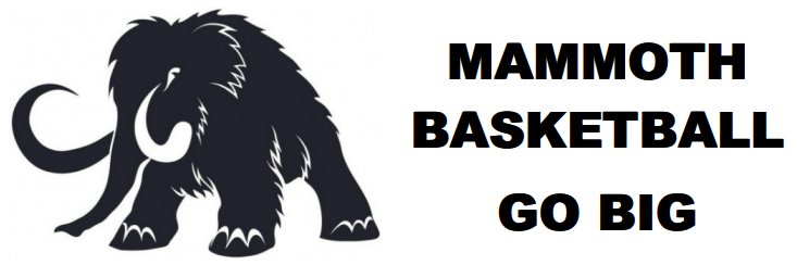 Mammoth Basketball's banner
