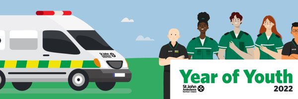 St John Ambulance NI Youth Profile Banner