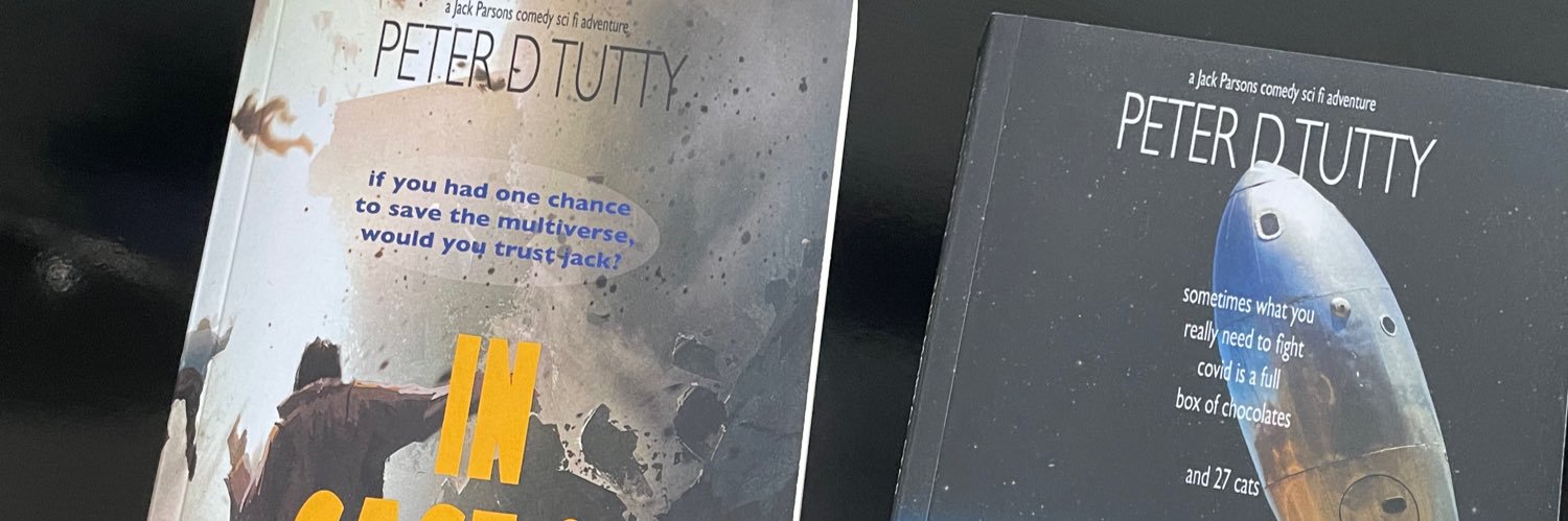 Peter D Tutty, Author banner