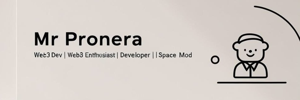 MrPronera's profile banner image