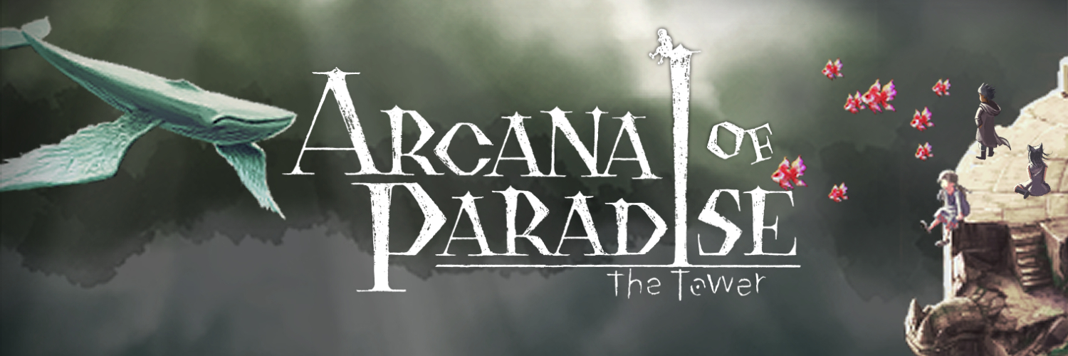 Arcana of Paradise -The Tower- 🐋 OUT NOW! banner
