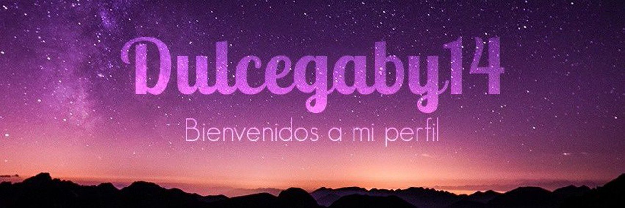 dulcegaby14's profile banner image