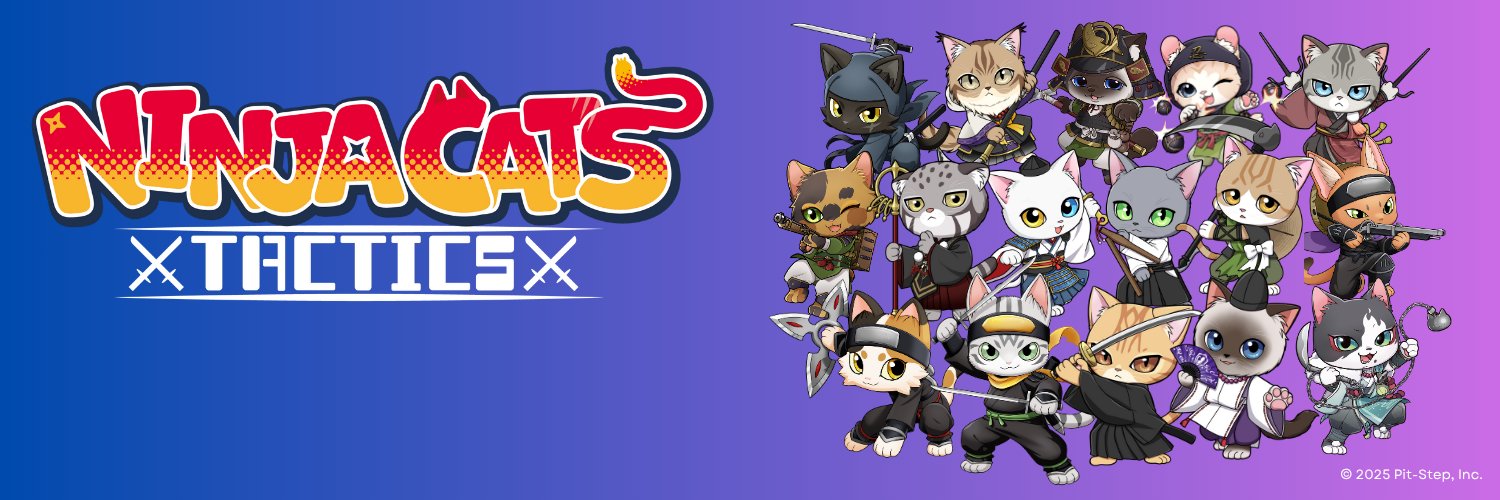 NINJA CATS: Tactics｜7/31までCAMPFIREクラファン実施中！'s banner