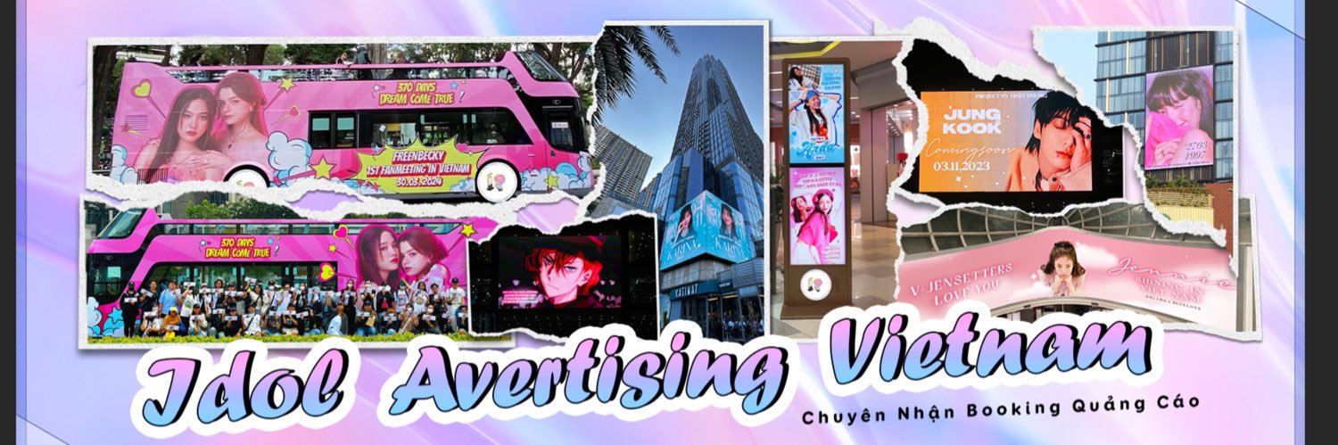 Idol Advertising Vietnam🇻🇳 banner