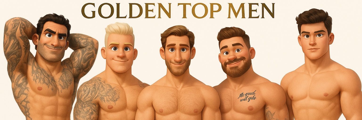 GOLDEN TOP MEN 🏳️‍🌈⃤✨ banner