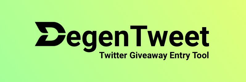 Degen Tweet banner