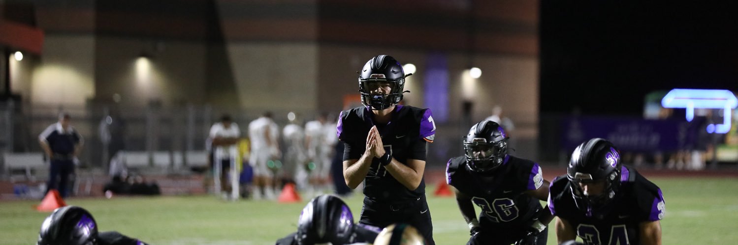 Evan Heinrich ‘26 QB's banner