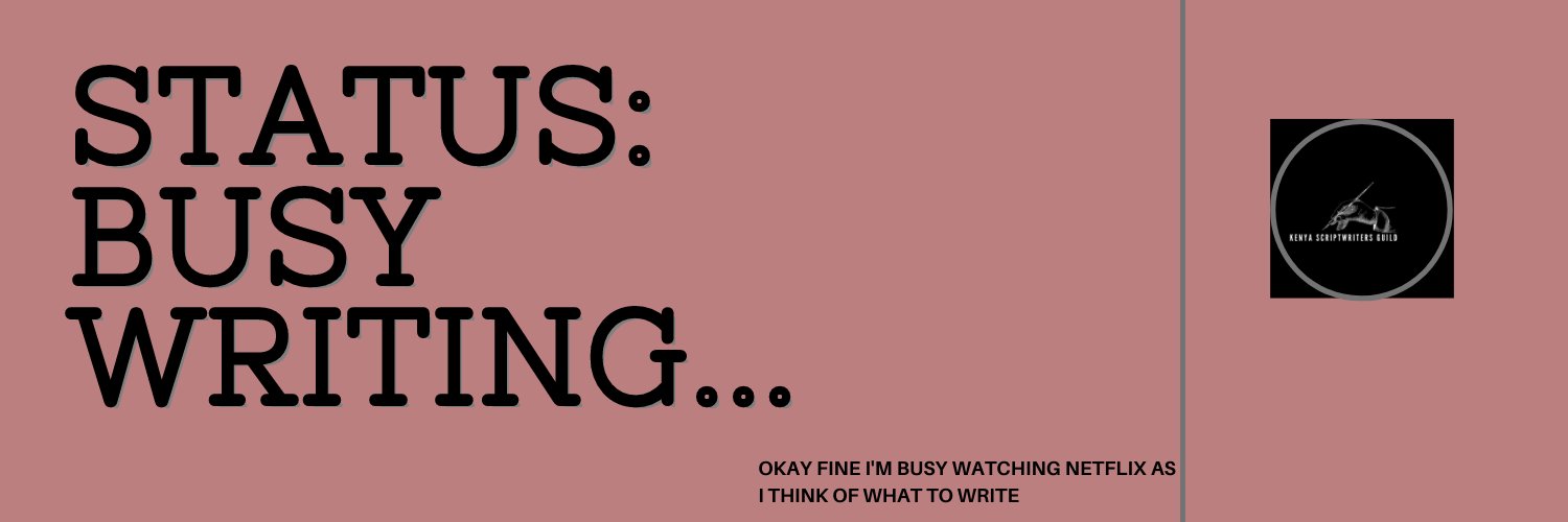 Kenya Scriptwriters Guild banner