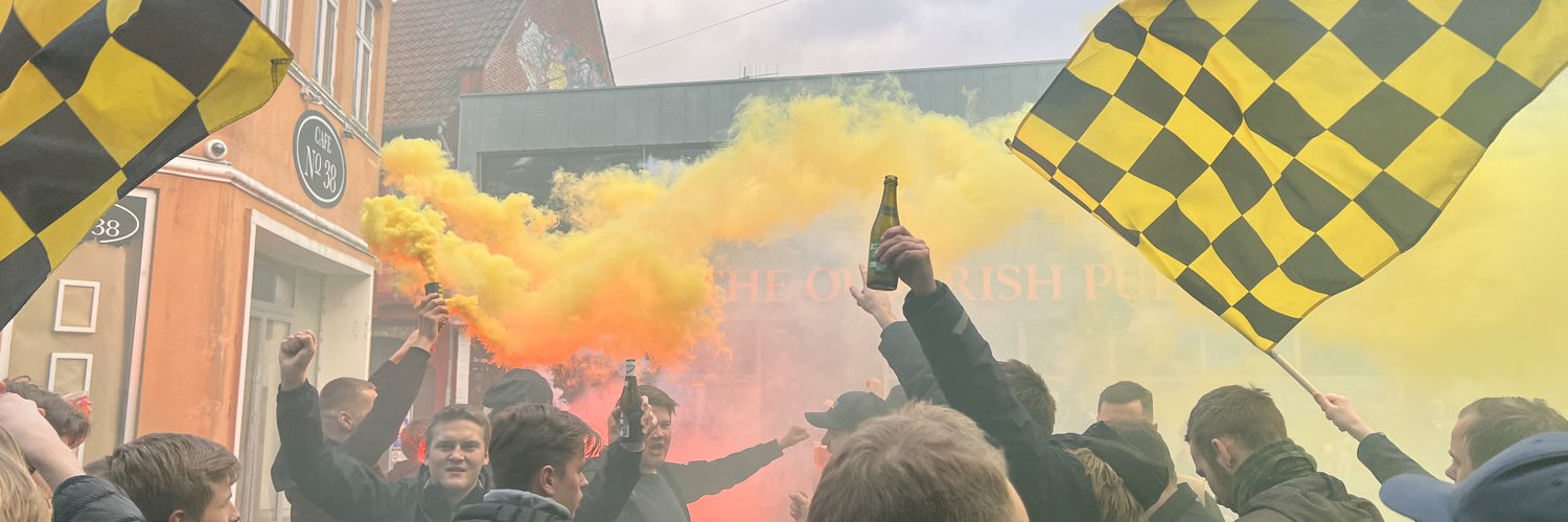 There is a light banner