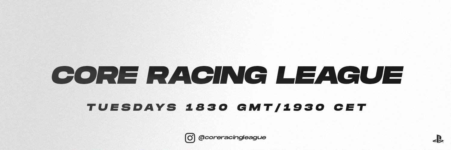 Core Racing League banner
