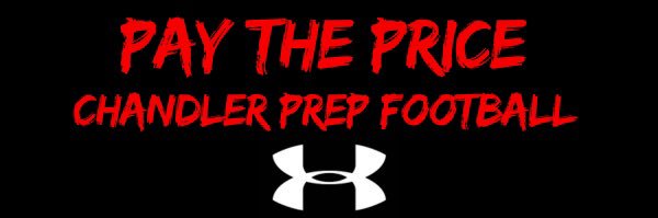 Chandler Prep Titan Football's banner