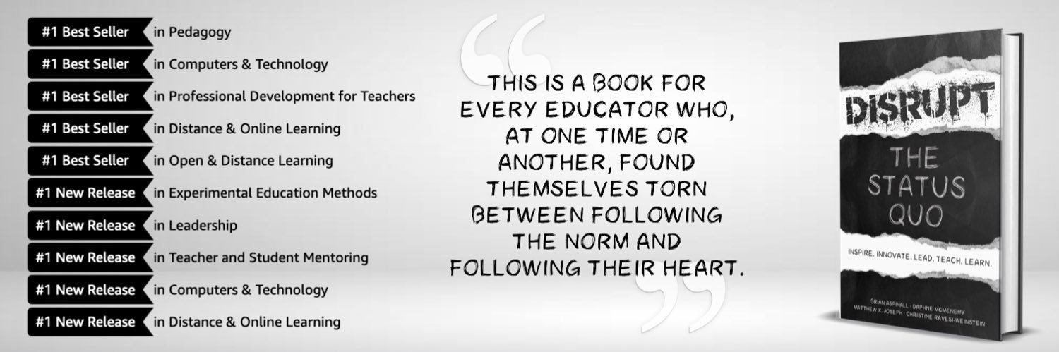 Disrupt the Status Quo banner