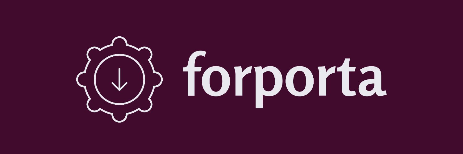 forportatech's profile banner image