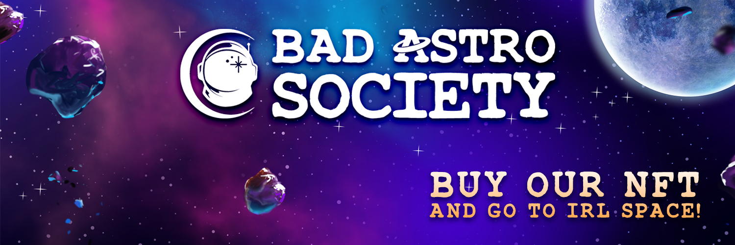 Bad Astro Society banner