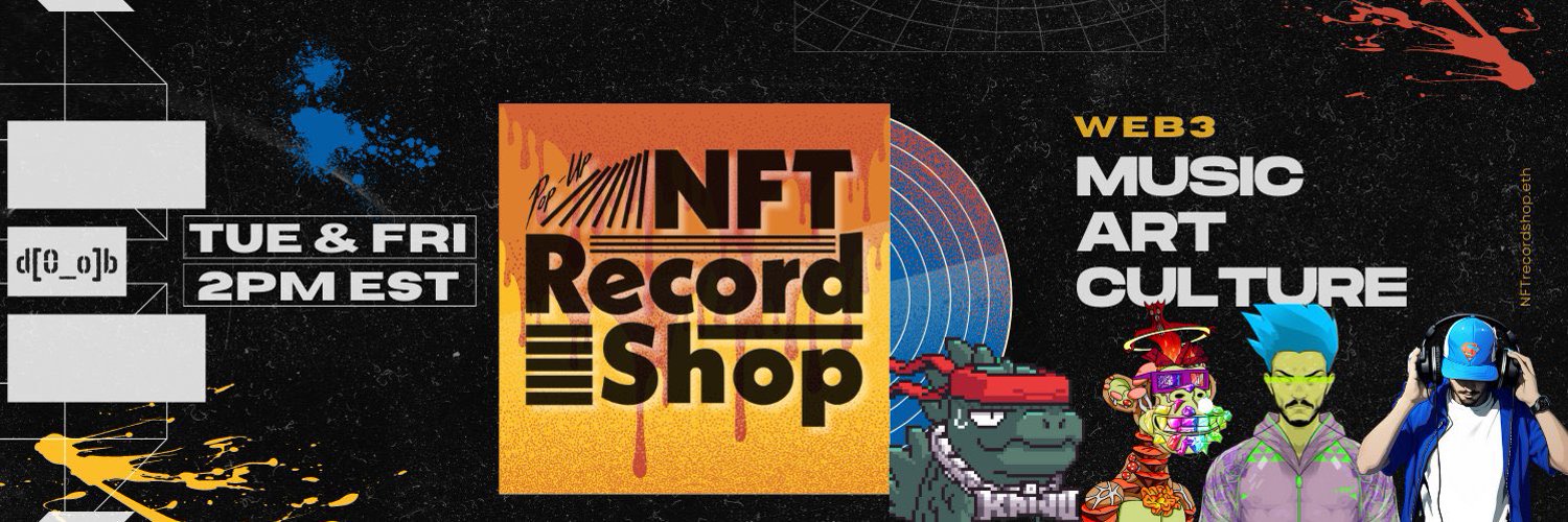 NFTRecordShop Profile Banner